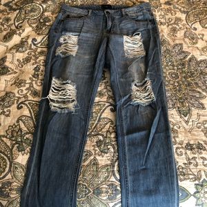 Distressed Jeans